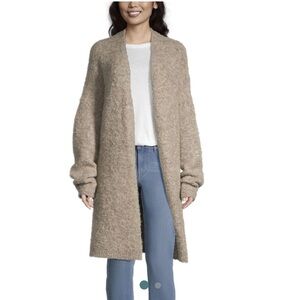 NWT World Market Open Front Duster Sweater